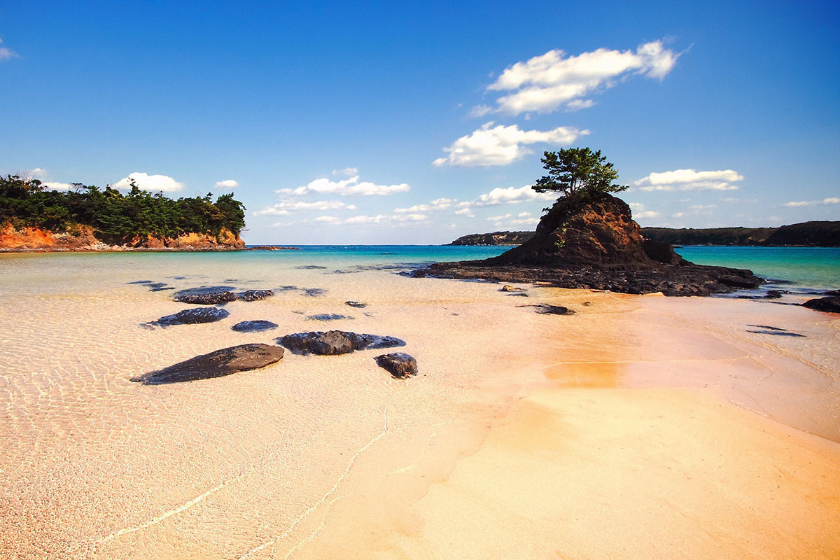 三宇田浜海水浴場（対馬市）