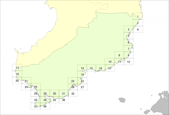 津波災害警戒区域図郭（南島原市）