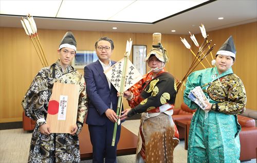 記念撮影