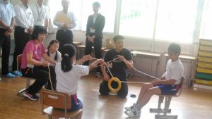 令和5年度 学校訪問の写真①