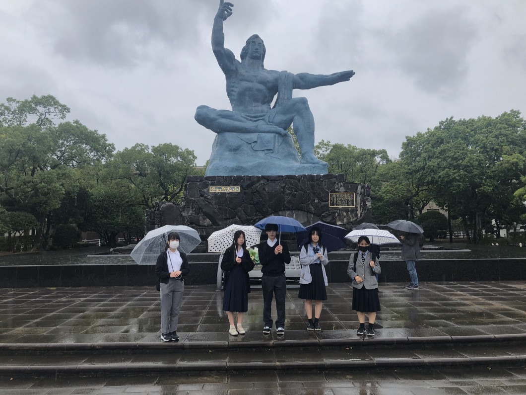 平和公園にて