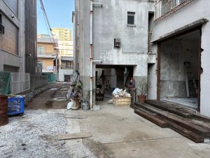 魚の町団地　改修工事写真１