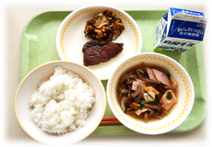 島原市の給食写真