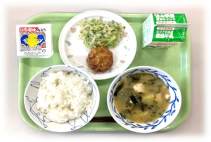 波佐見町の給食写真