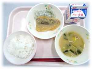 佐々町の給食写真