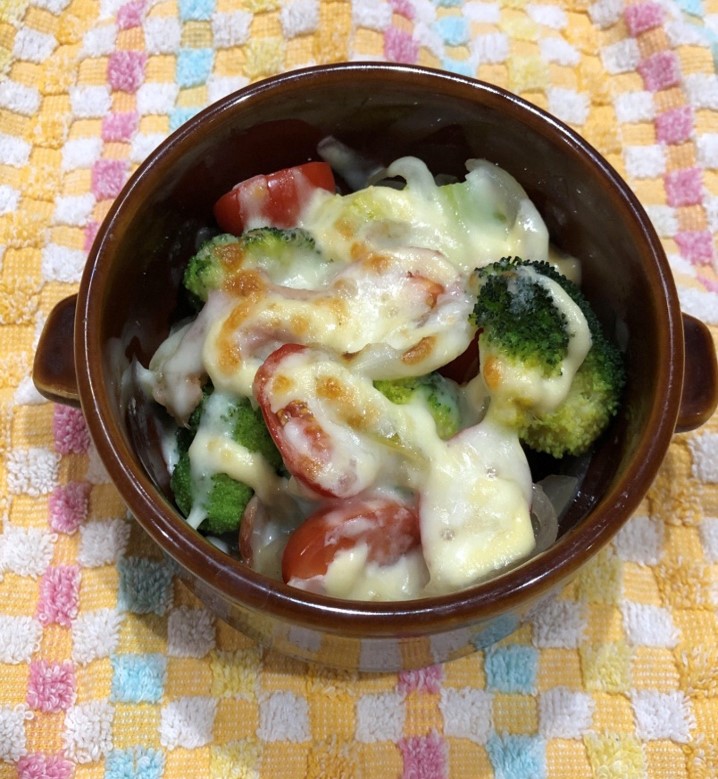 野菜のチーズ焼き