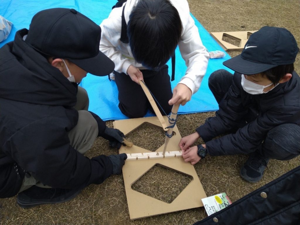 火起こし体験