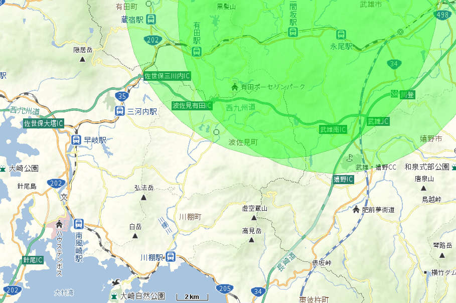 20250428野生イノシシ豚熱感染確認区域2