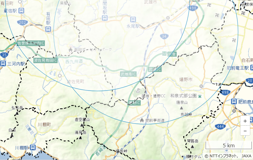 20250725野生イノシシ豚熱感染確認区域2