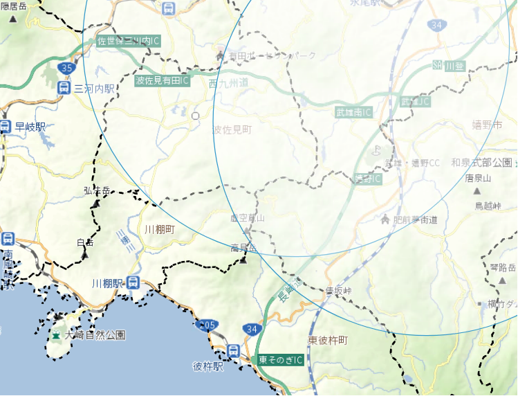 20251029野生イノシシ豚熱感染確認区域2