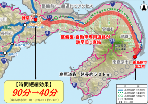 島原道路ポンチ絵最新版