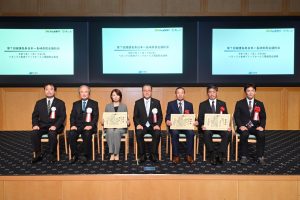 歩数競争表彰式