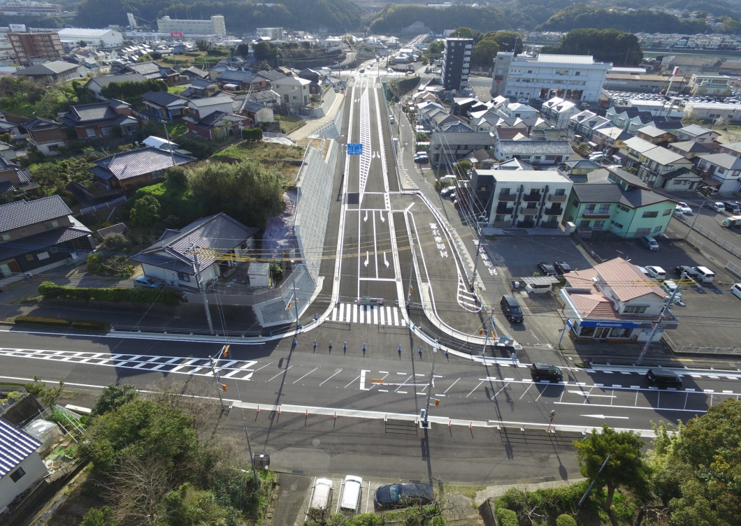 ドローン撮影(終点側)