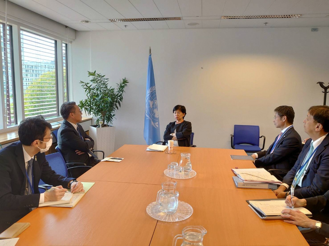 面会の様子その1