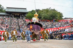奉納踊の様子その1