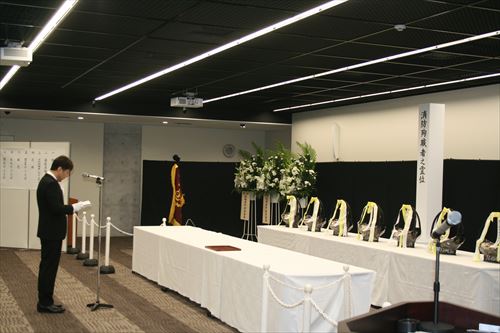 消防殉職者慰霊祭その1