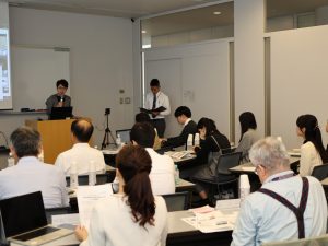 成果発表会(源先生挨拶)