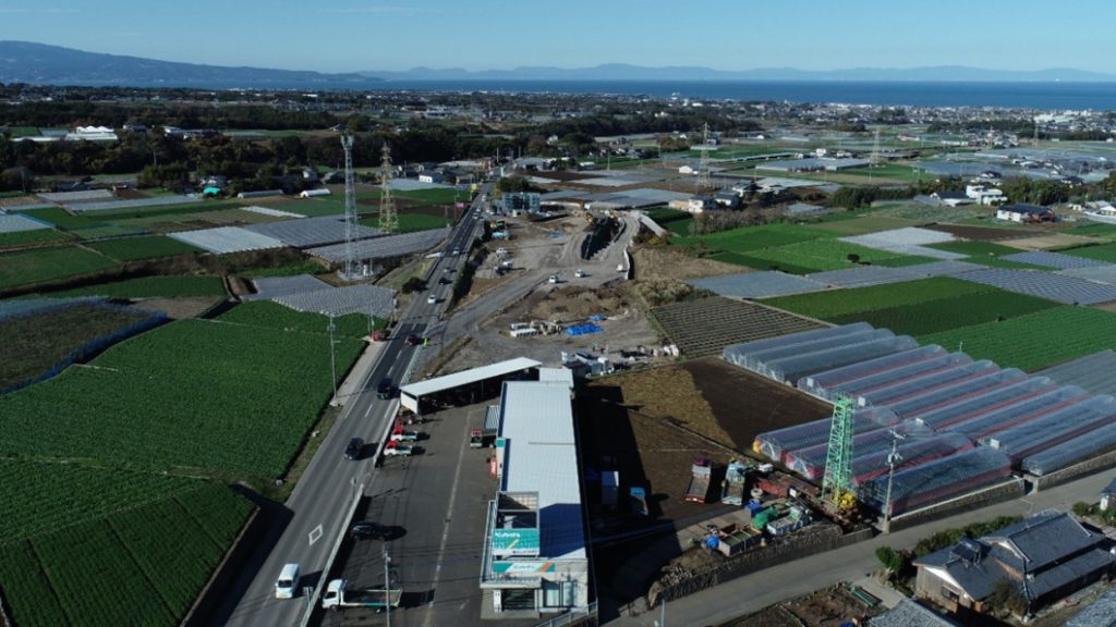 大三東インターチェンジ定点2023年12月13日撮影