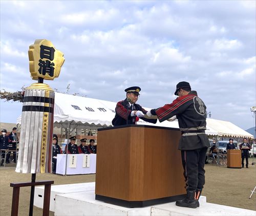 県知事表彰　伝達