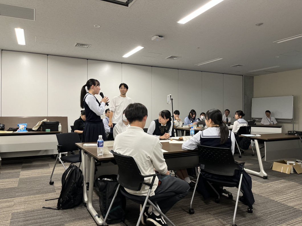 ワークショップの発表の様子