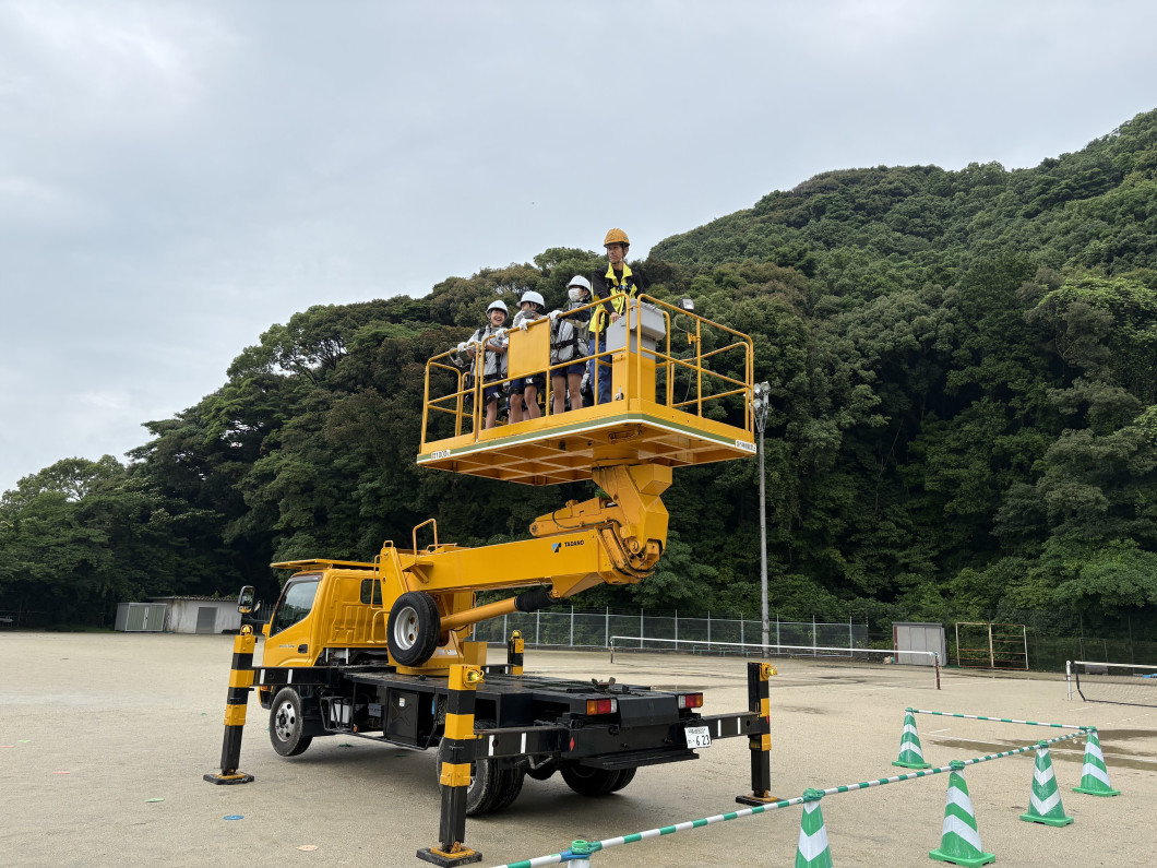 高所作業車試乗体験