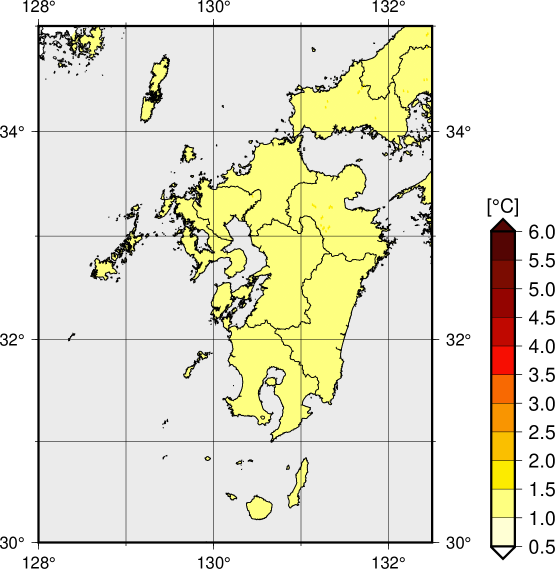 将来予測_平均気温(2℃上昇シナリオ)