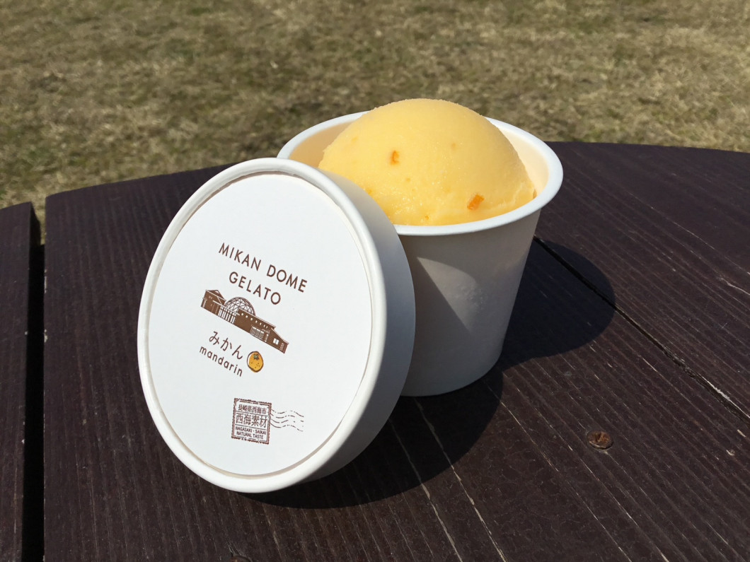 ジェラート（みかん）